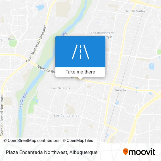 Plaza Encantada Northwest map