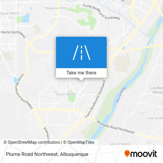 Mapa de Plume Road Northwest