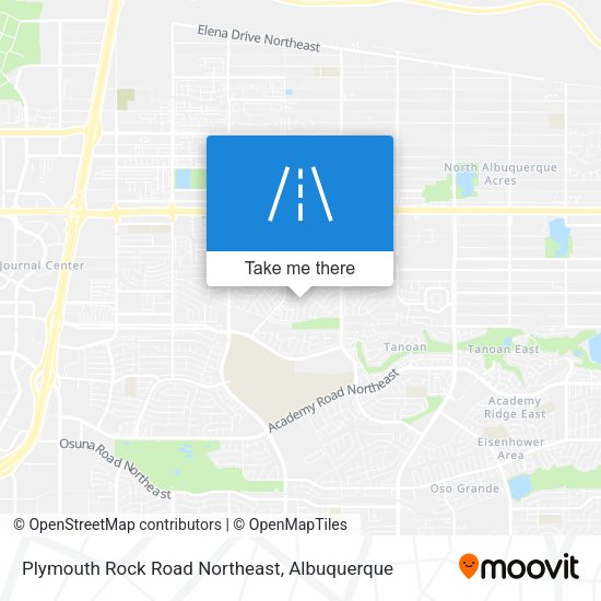 Plymouth Rock Road Northeast map