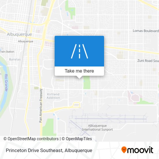 Princeton Drive Southeast map