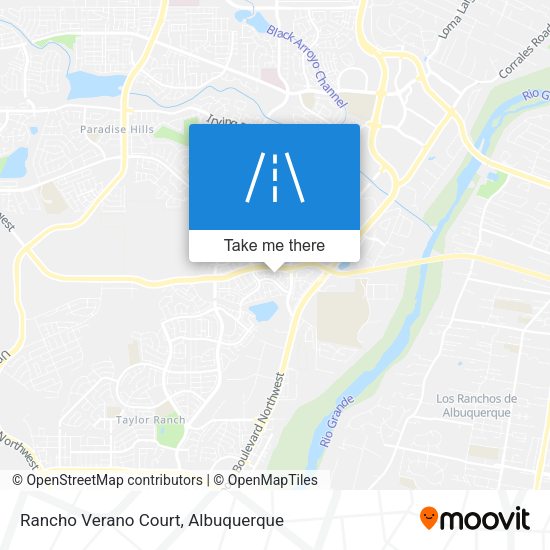 Mapa de Rancho Verano Court