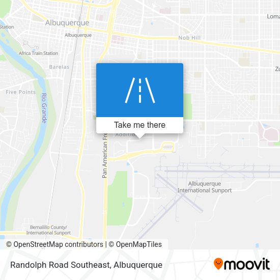 Mapa de Randolph Road Southeast