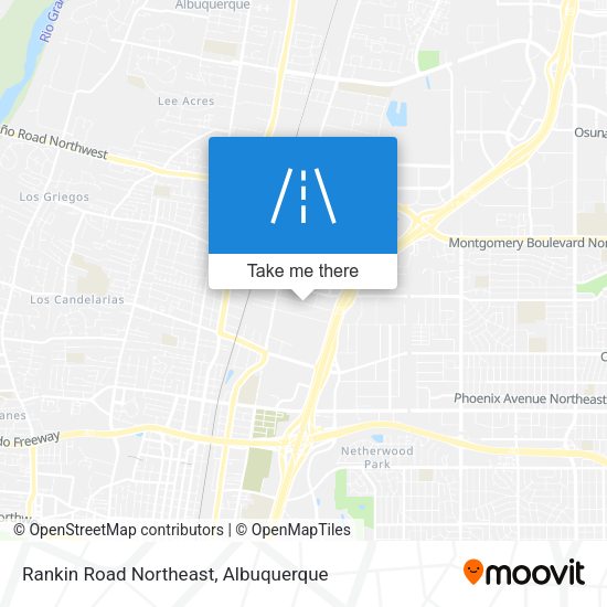Mapa de Rankin Road Northeast