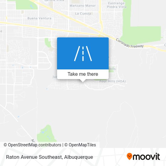 Raton Avenue Southeast map