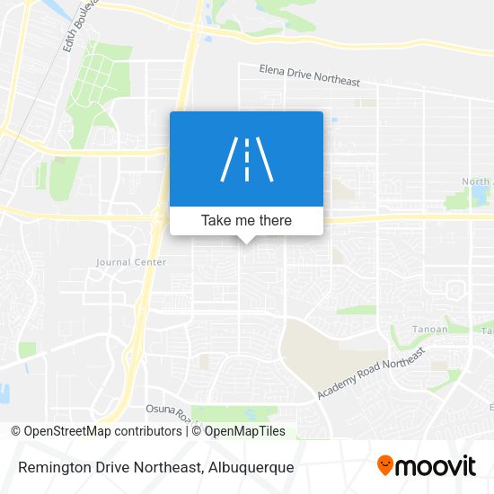 Remington Drive Northeast map