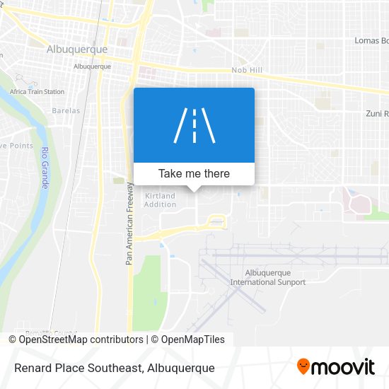 Mapa de Renard Place Southeast