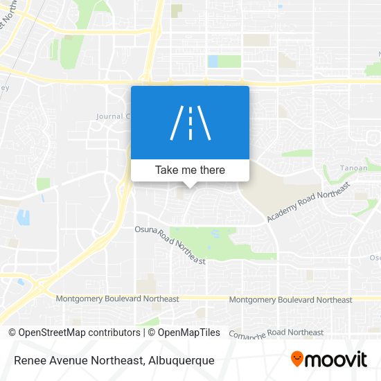 Renee Avenue Northeast map