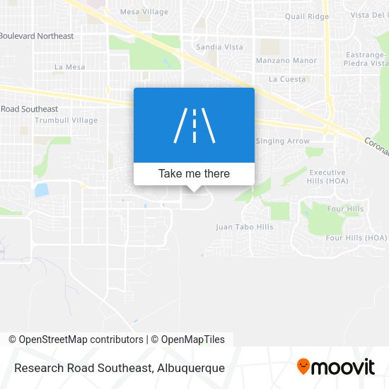 Mapa de Research Road Southeast