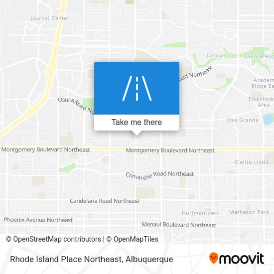 Rhode Island Place Northeast map