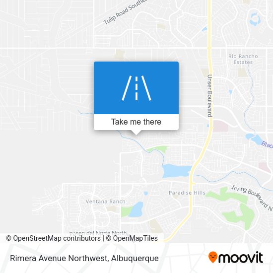 Mapa de Rimera Avenue Northwest