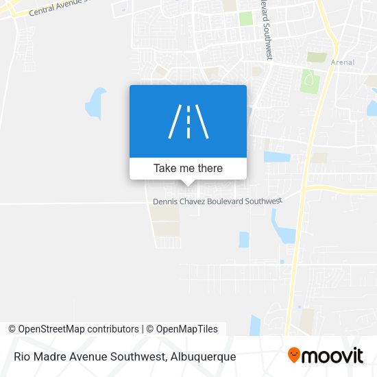 Mapa de Rio Madre Avenue Southwest
