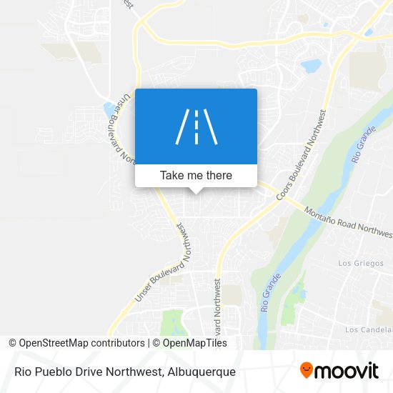 Mapa de Rio Pueblo Drive Northwest
