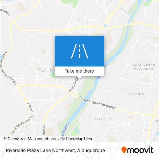 Riverside Plaza Lane Northwest map