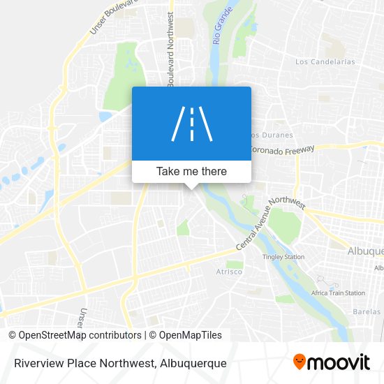Mapa de Riverview Place Northwest