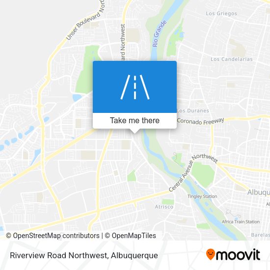 Mapa de Riverview Road Northwest