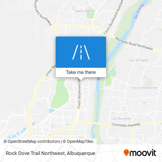 Mapa de Rock Dove Trail Northwest