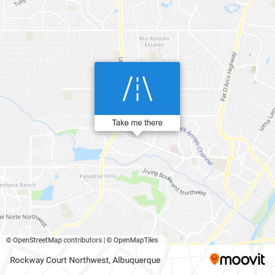 Rockway Court Northwest map