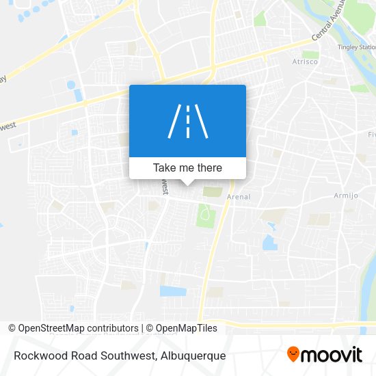 Mapa de Rockwood Road Southwest