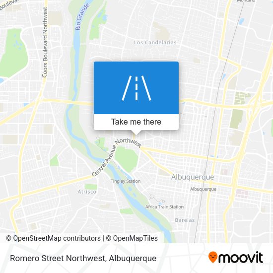 Mapa de Romero Street Northwest