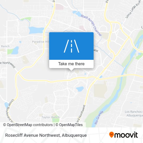 Mapa de Rosecliff Avenue Northwest