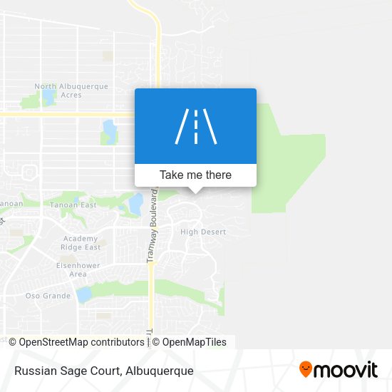 Mapa de Russian Sage Court