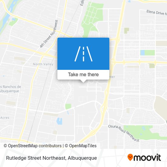 Mapa de Rutledge Street Northeast