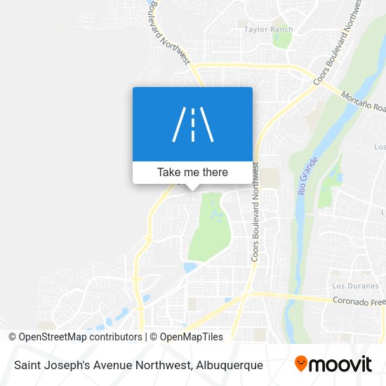 Saint Joseph's Avenue Northwest map