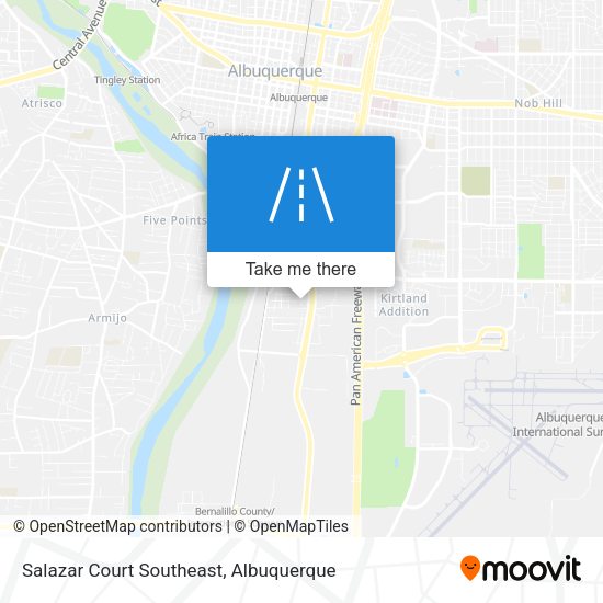 Mapa de Salazar Court Southeast