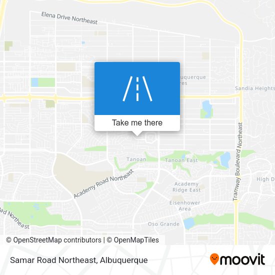 Samar Road Northeast map