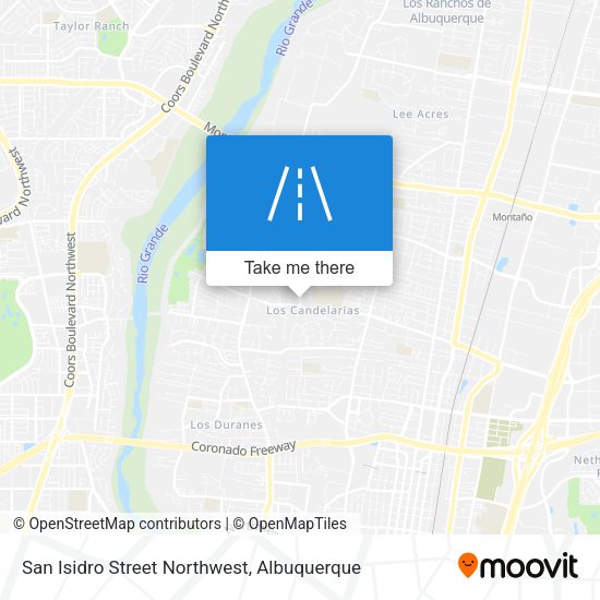 Mapa de San Isidro Street Northwest