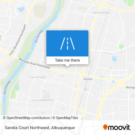 Mapa de Sandia Court Northwest
