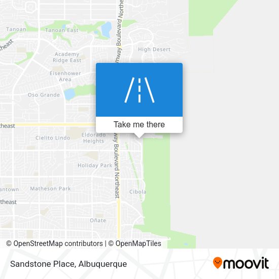 Sandstone Place map