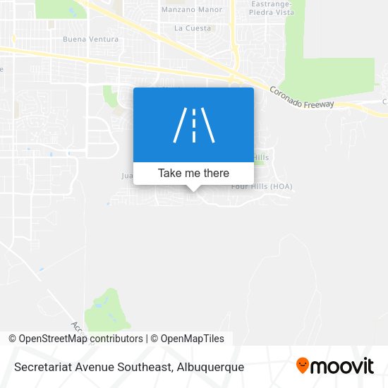 Mapa de Secretariat Avenue Southeast