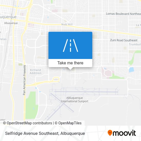 Selfridge Avenue Southeast map