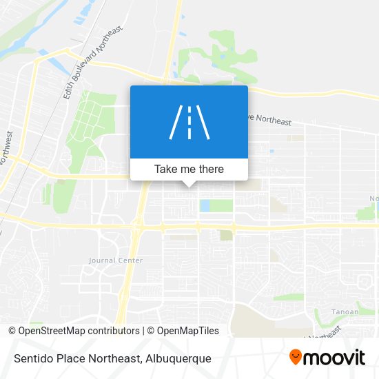 Mapa de Sentido Place Northeast