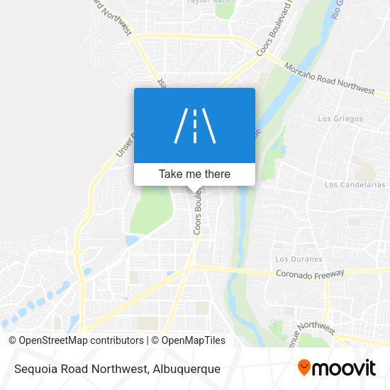 Mapa de Sequoia Road Northwest