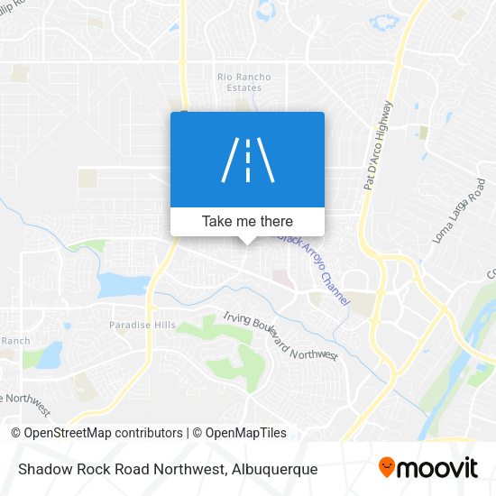 Mapa de Shadow Rock Road Northwest