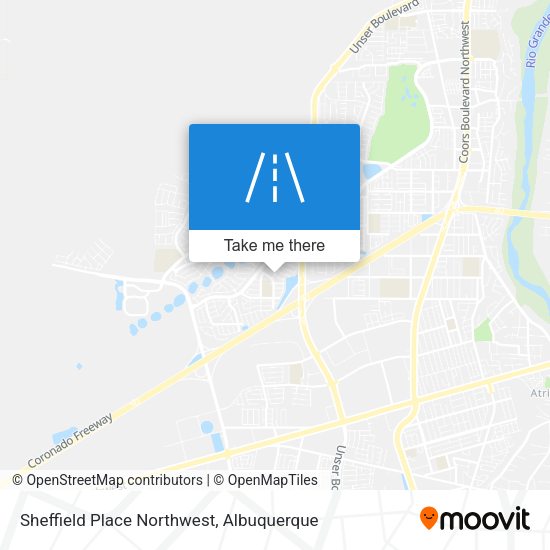 Sheffield Place Northwest map