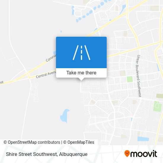 Mapa de Shire Street Southwest