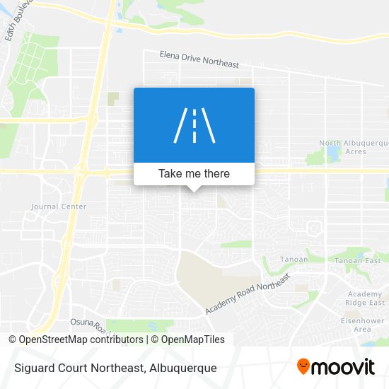 Siguard Court Northeast map
