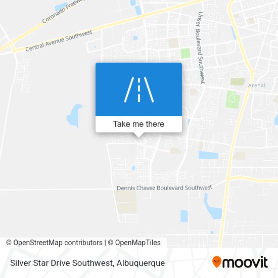 Mapa de Silver Star Drive Southwest