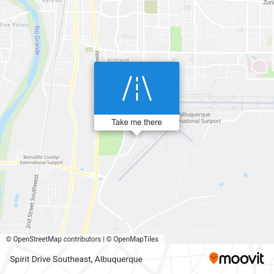 Spirit Drive Southeast map