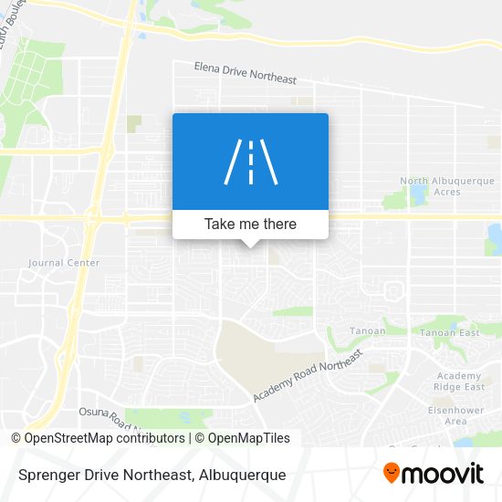 Mapa de Sprenger Drive Northeast