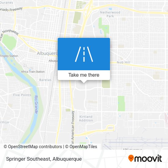 Springer Southeast map