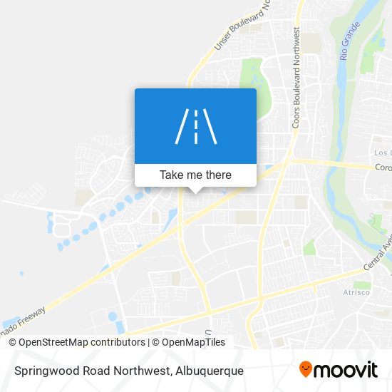 Mapa de Springwood Road Northwest