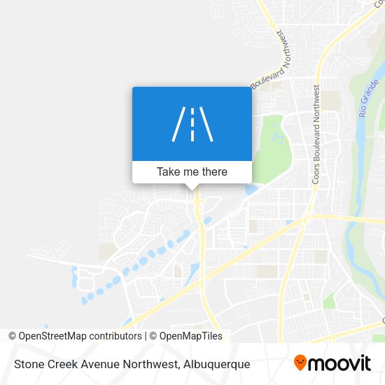 Mapa de Stone Creek Avenue Northwest