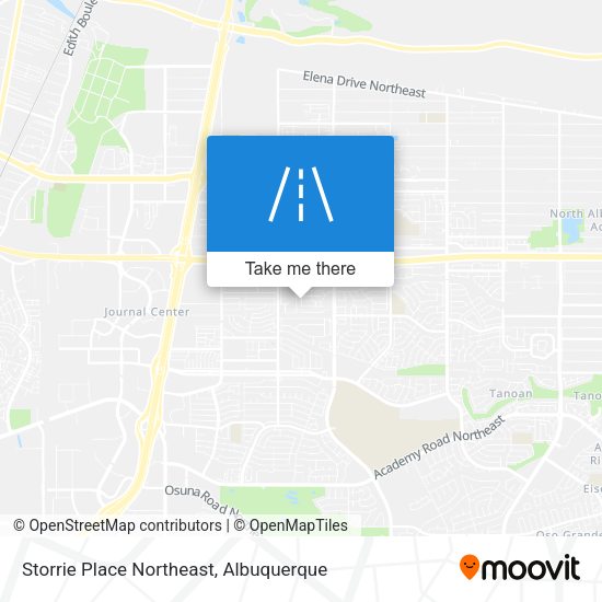 Storrie Place Northeast map
