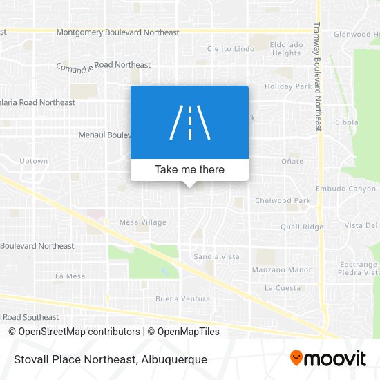 Stovall Place Northeast map