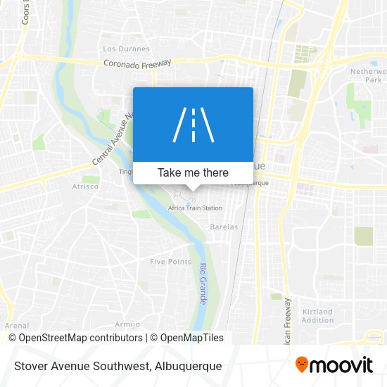 Mapa de Stover Avenue Southwest