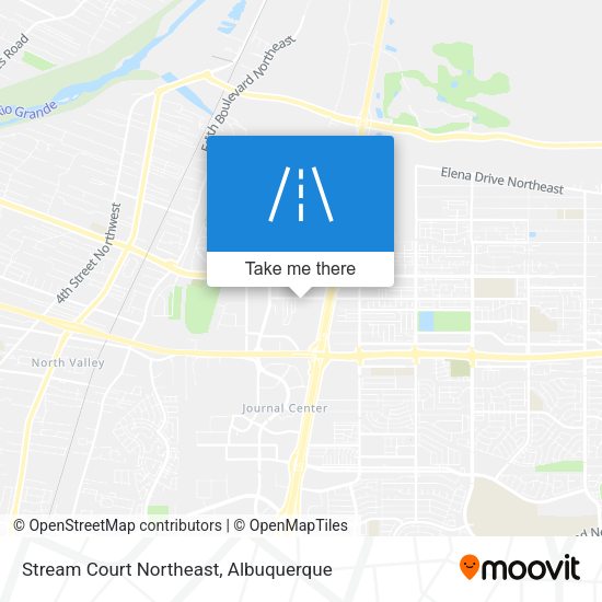 Stream Court Northeast map